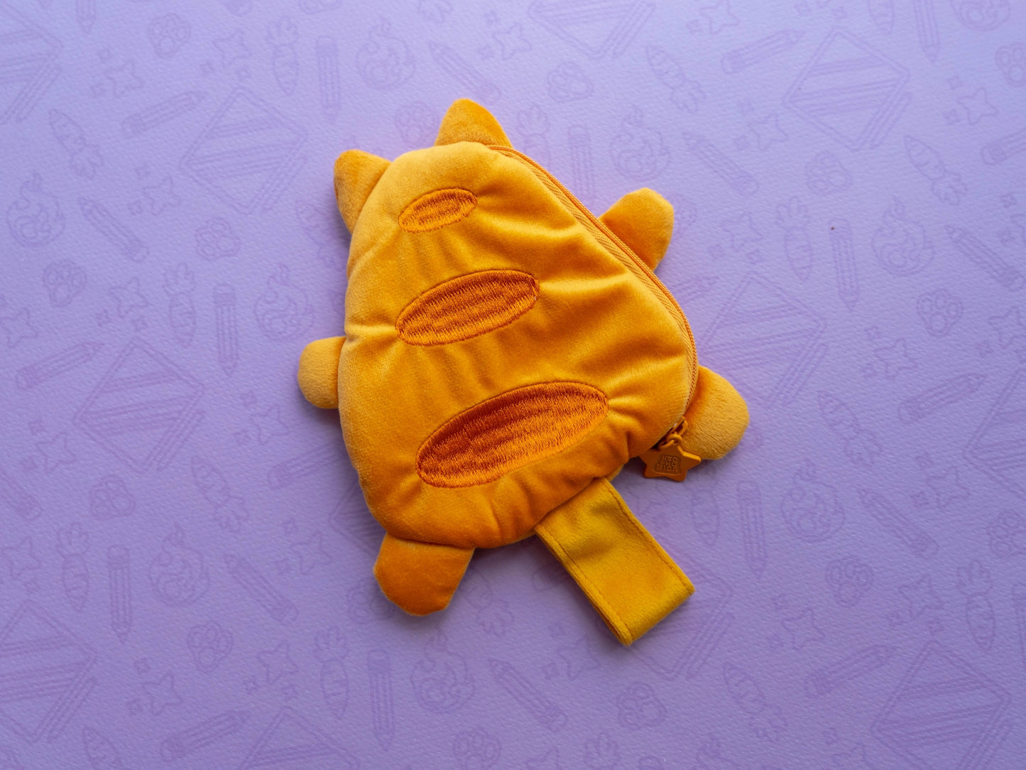 Orange Cat | Soft Coin Pouch