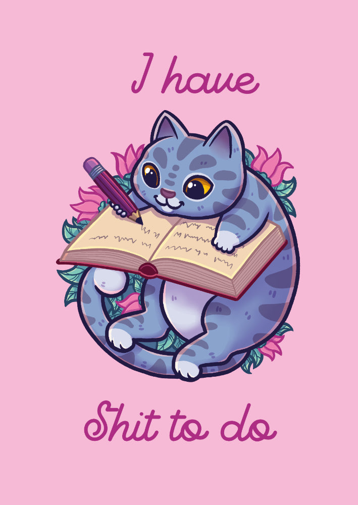 I have Shit to do - Postcard