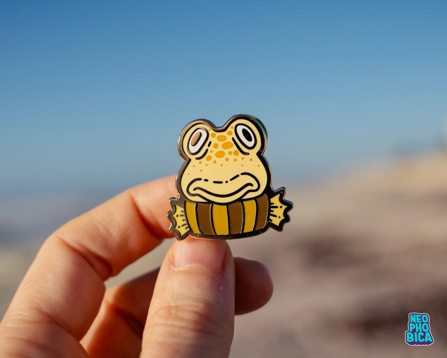 Great Barrier Reef Blenny - Enamel Pin