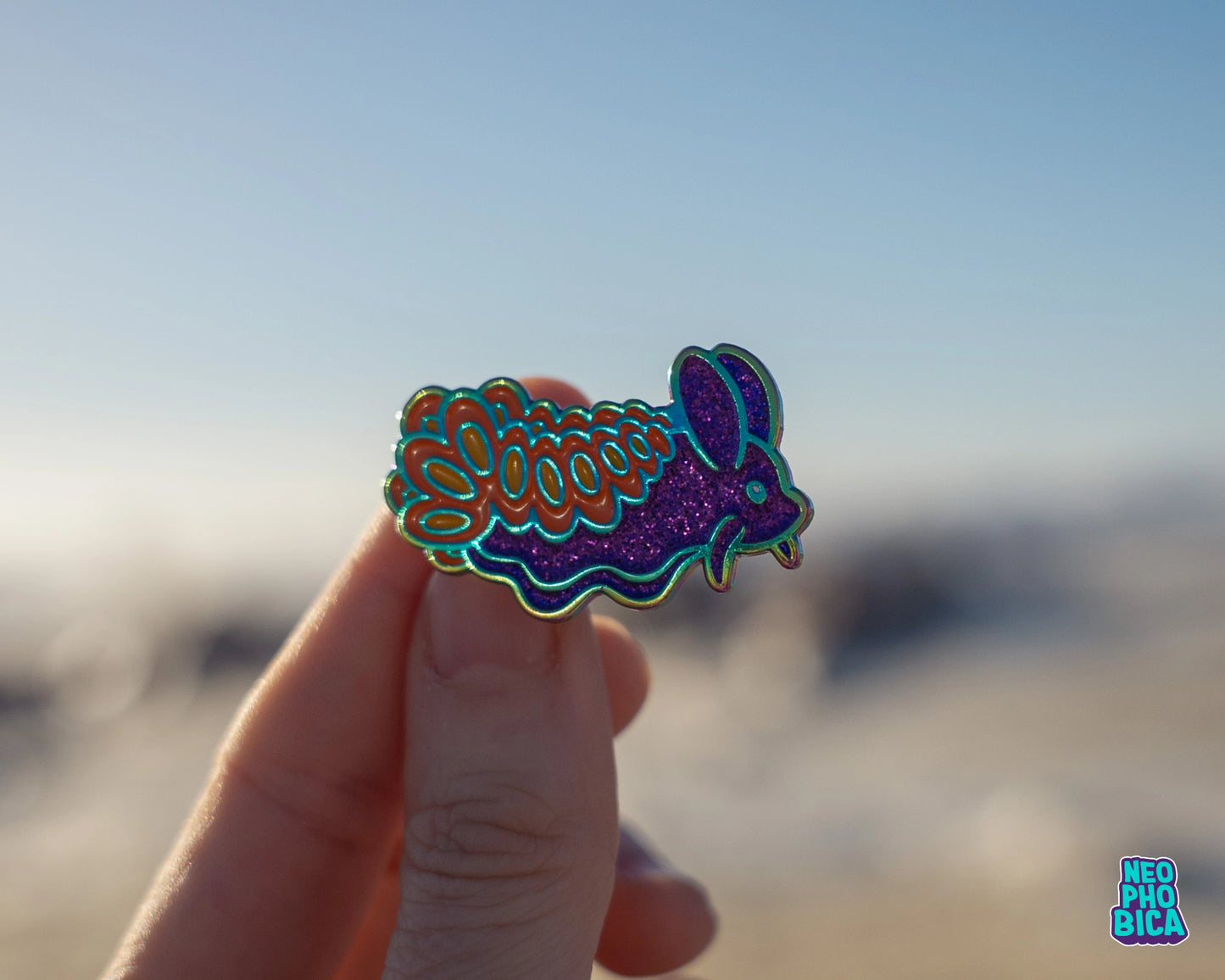 Sea Buddies: Floating Sea Shawl - Enamel Pin
