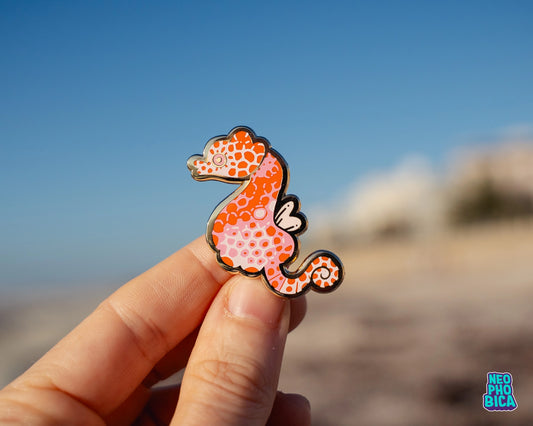 Japanese Pygmy Seahorse - Enamel Pin