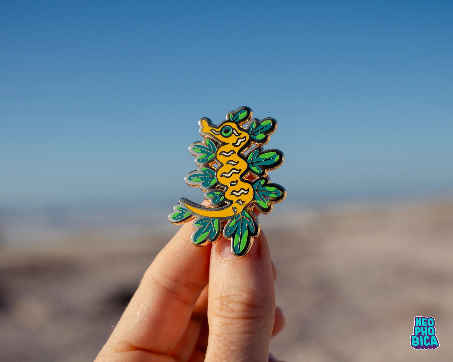 Leafy Sea Dragon - Enamel Pin