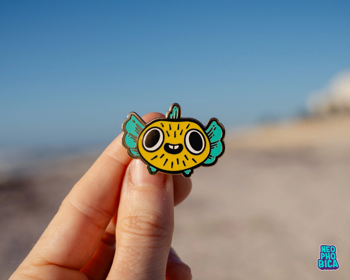 Porcupine Fish - Enamel Pin