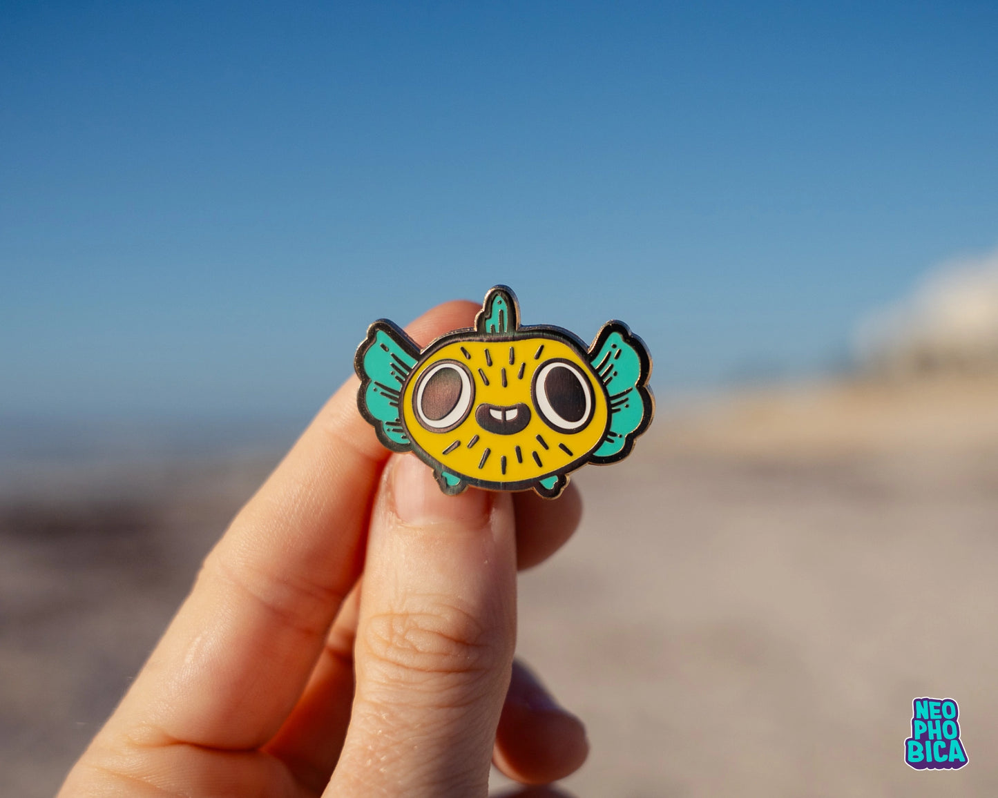 Porcupine Fish - Enamel Pin
