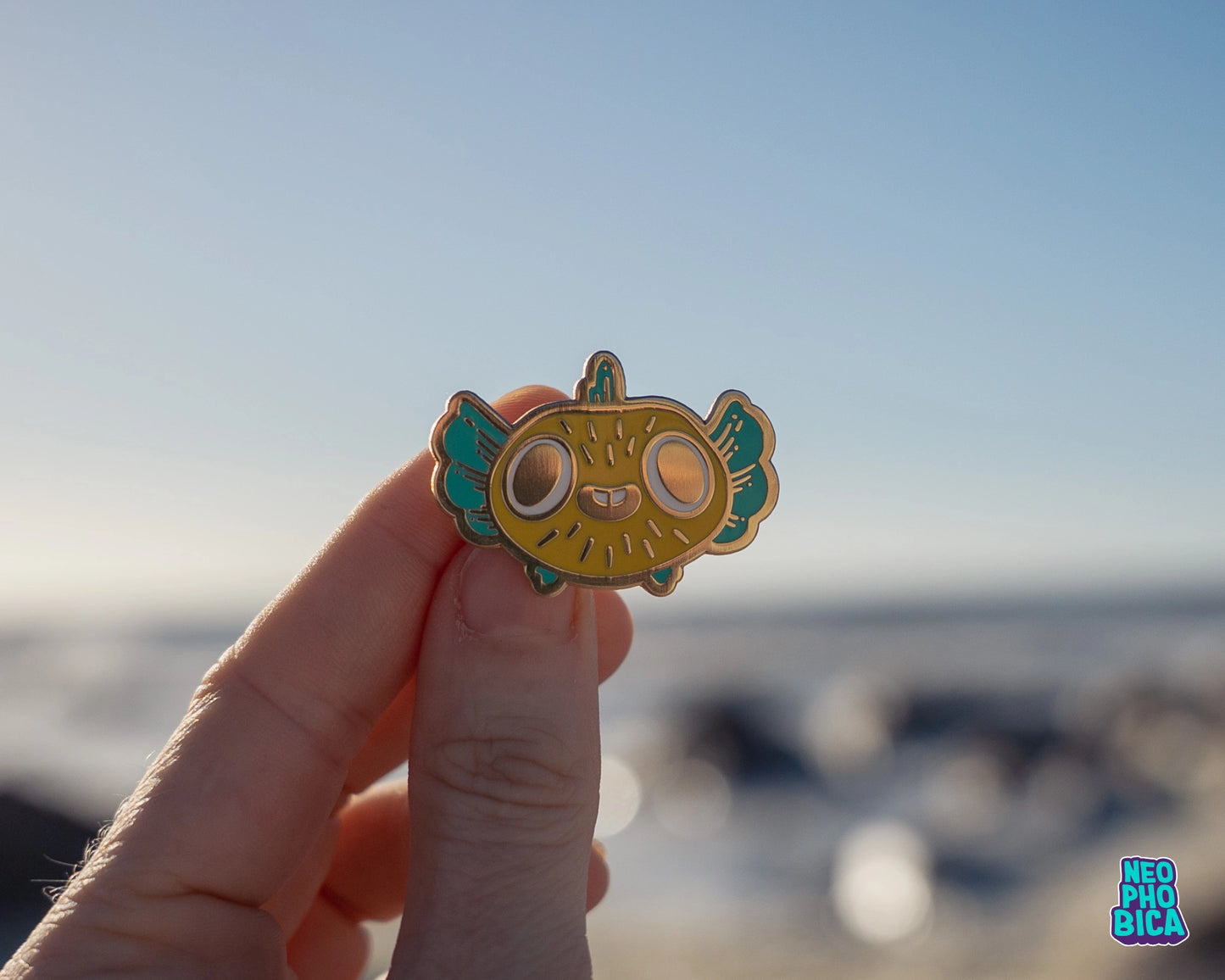 Porcupine Fish - Enamel Pin