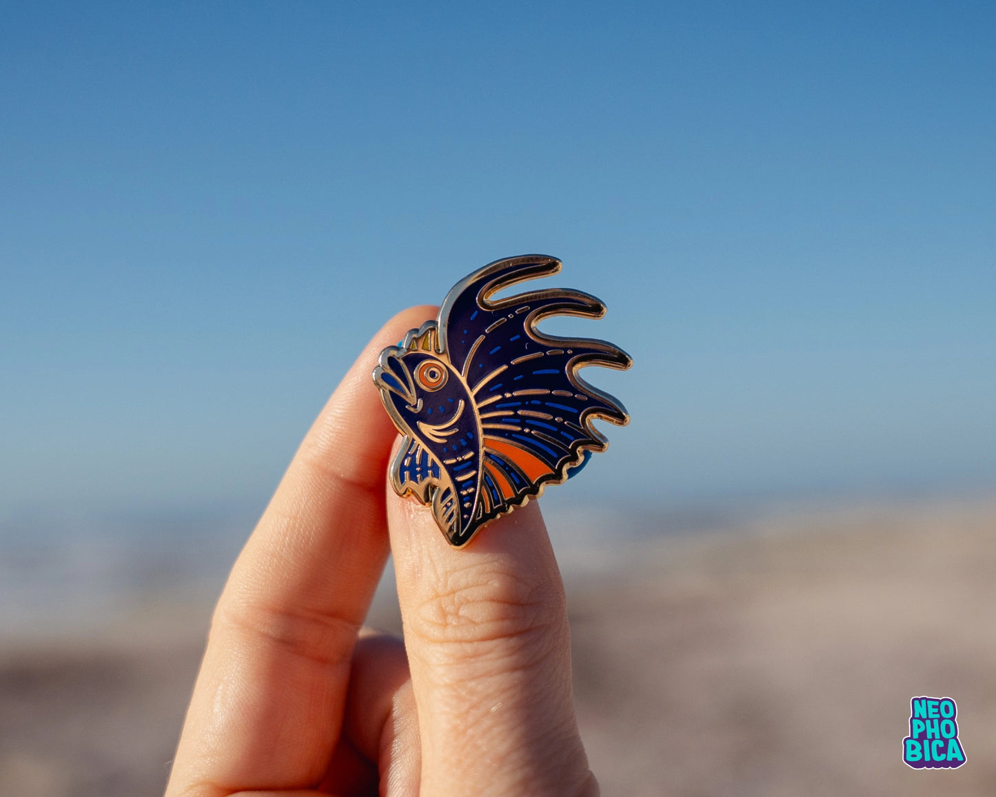 Sailfin Blenny - Enamel Pin