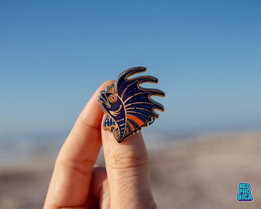 Sailfin Blenny - Enamel Pin