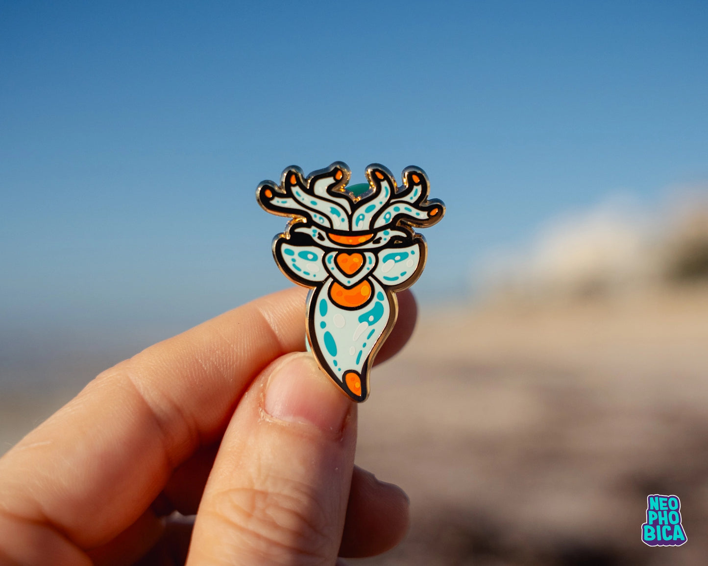 Sea Angel (Corrupted Version) - Enamel Pin
