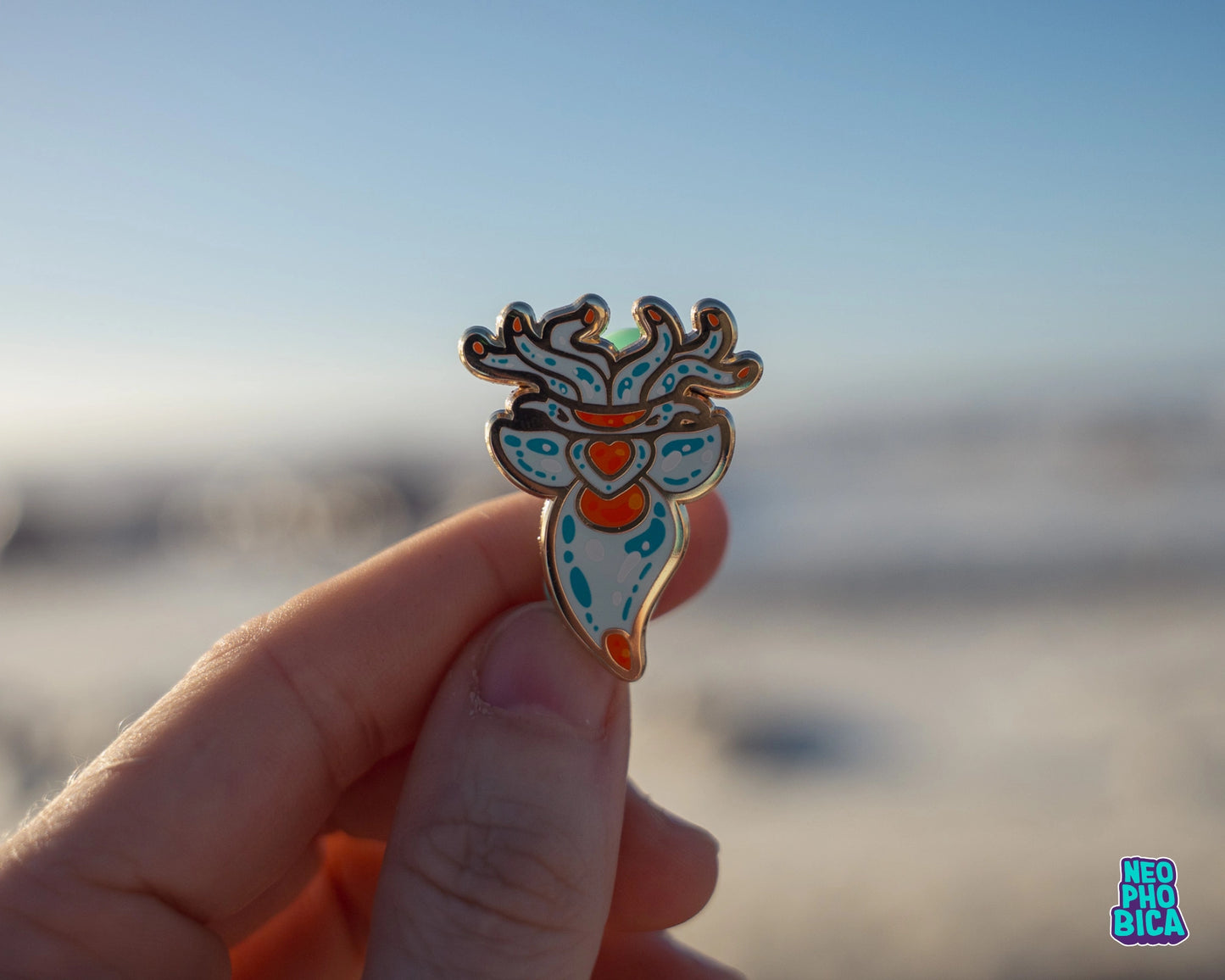 Sea Angel (Corrupted Version) - Enamel Pin