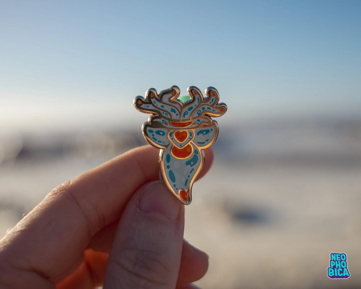 Sea Angel (Corrupted Version) - Enamel Pin