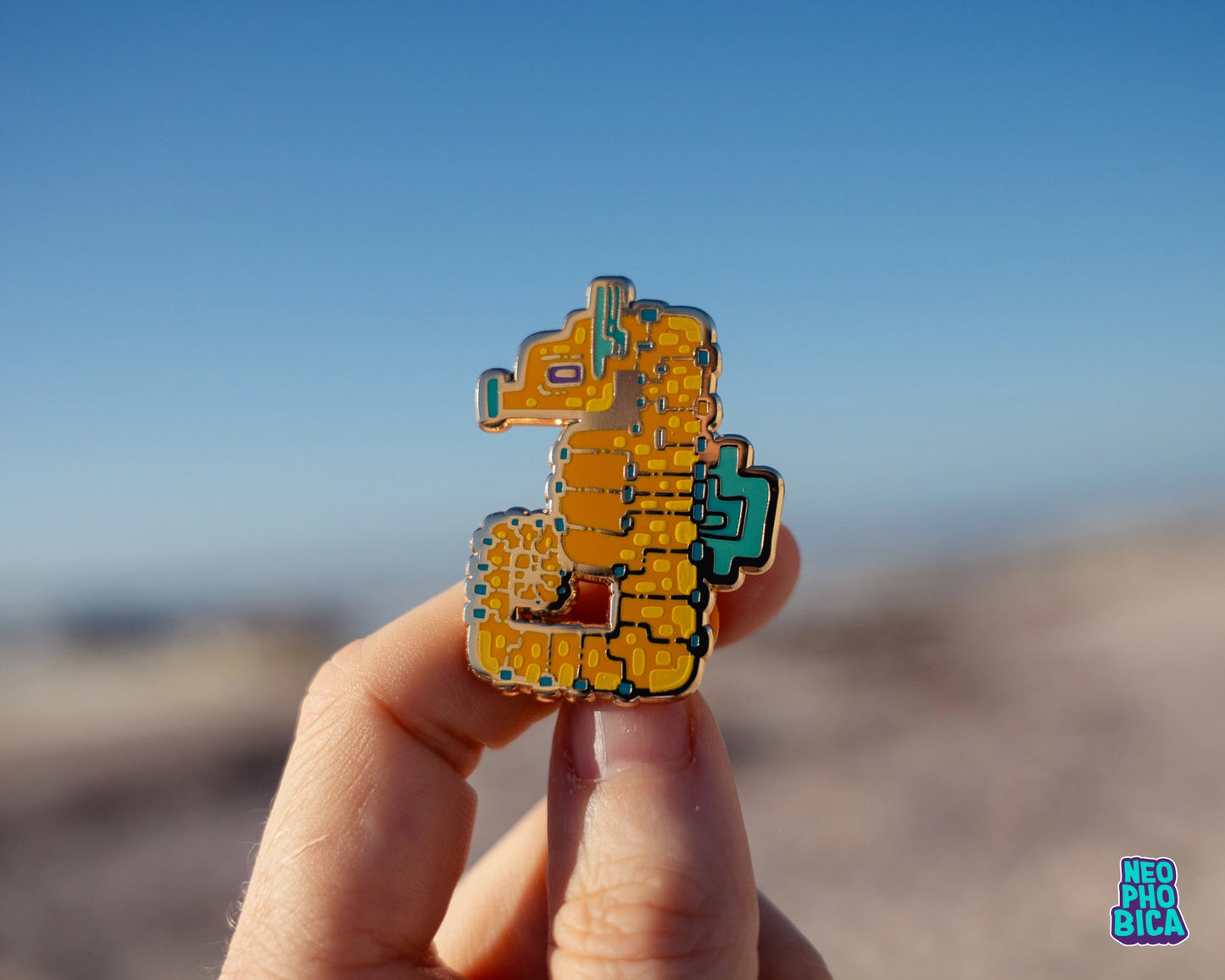 Shortsnout Seahorse - Enamel Pin