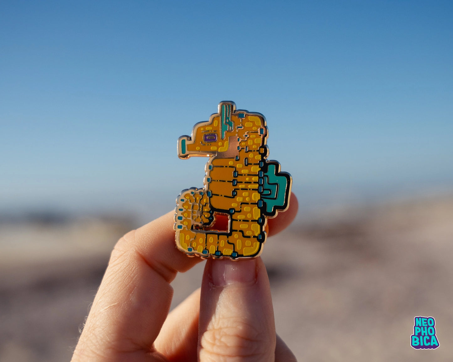 Shortsnout Seahorse - Enamel Pin