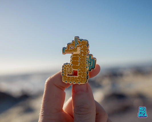 Shortsnout Seahorse - Enamel Pin
