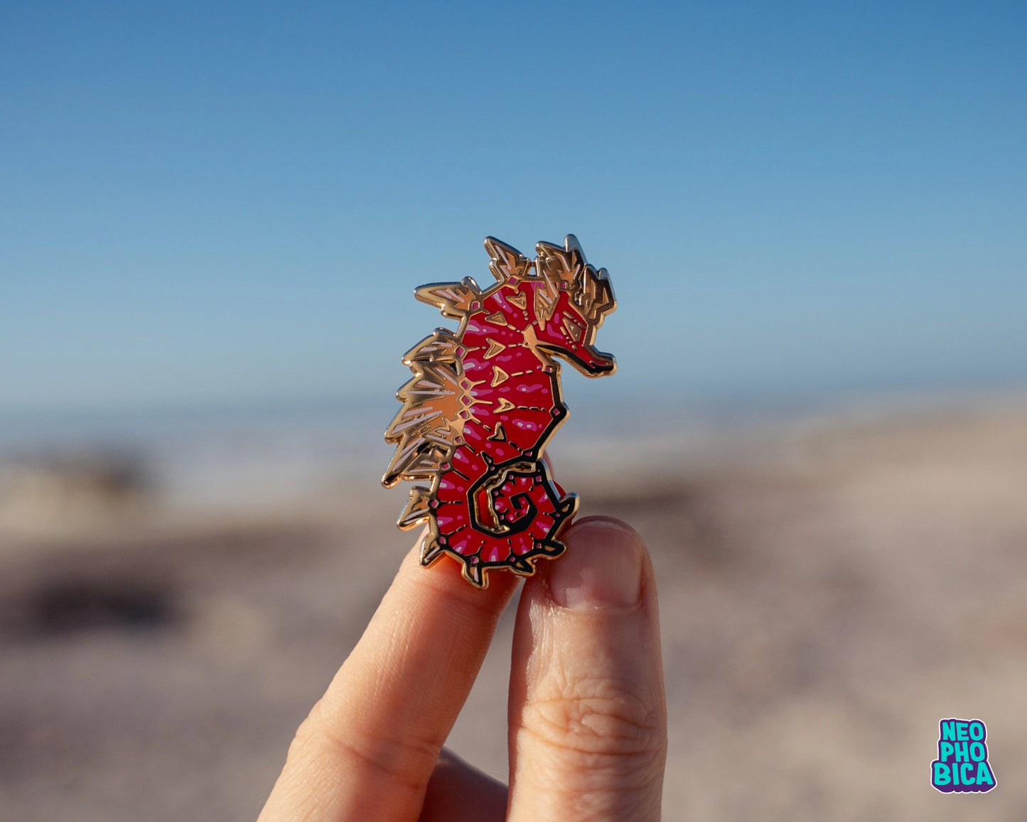 Thorny Seahorse - Enamel Pin