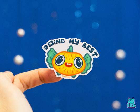 Fugo - Doing my Best | Vinyl Sticker