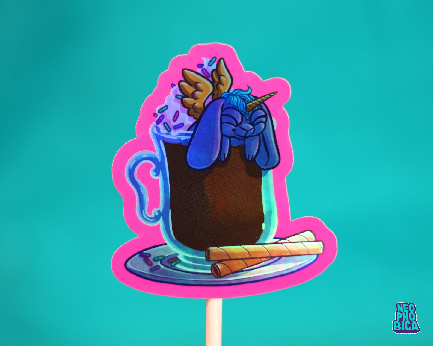 Hot Chocolate is Life - Holo Sticker