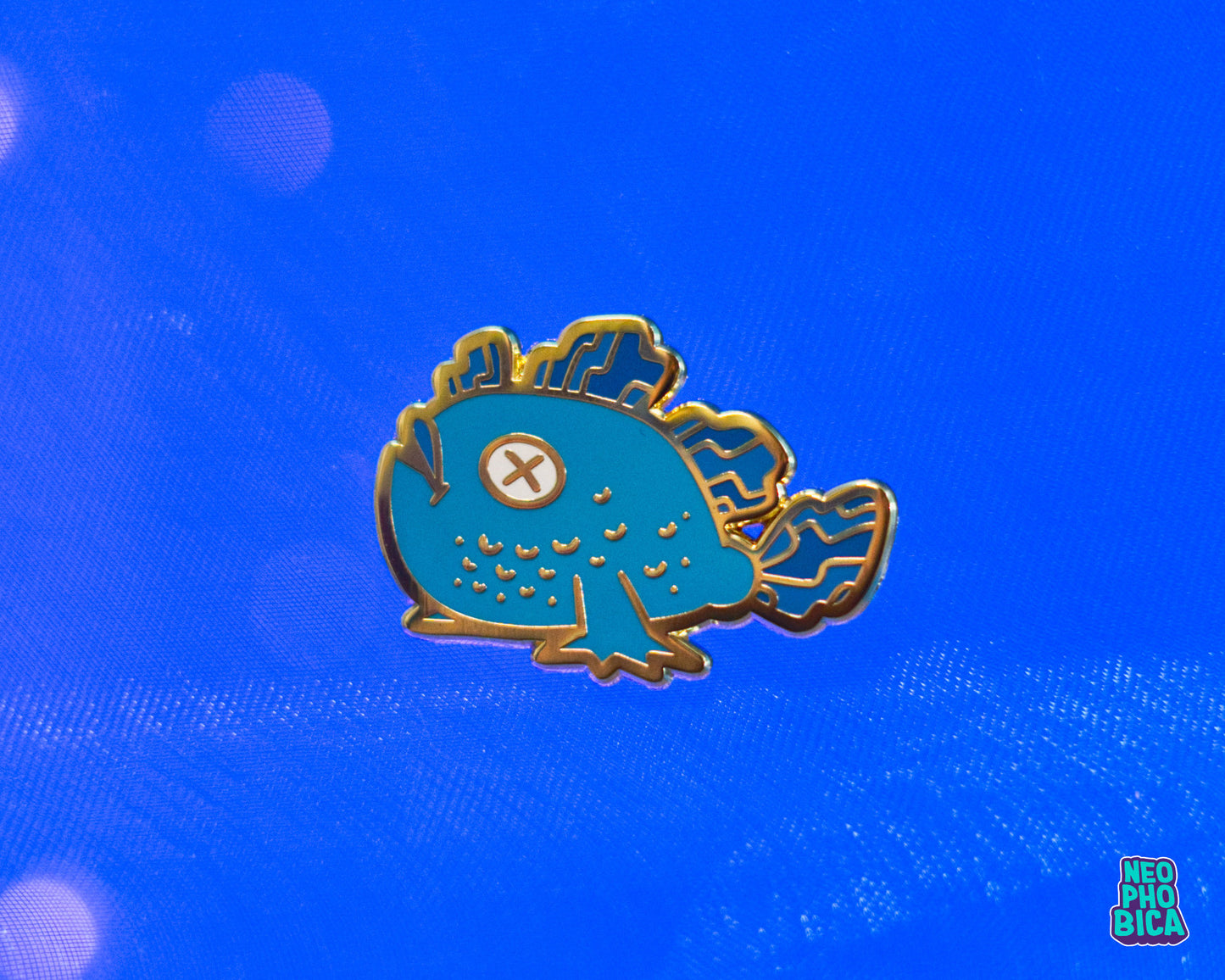 Kevin the Frogfish - Enamel Pin