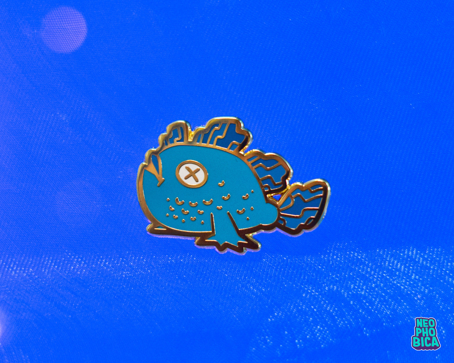 Kevin the Frogfish - Enamel Pin
