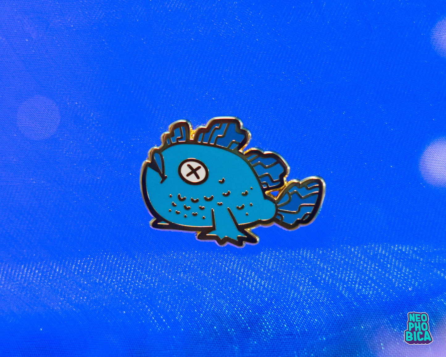 Kevin the Frogfish - Enamel Pin