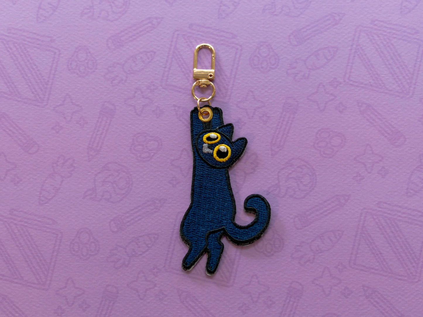 Cutie Cats | Embroidered Charm