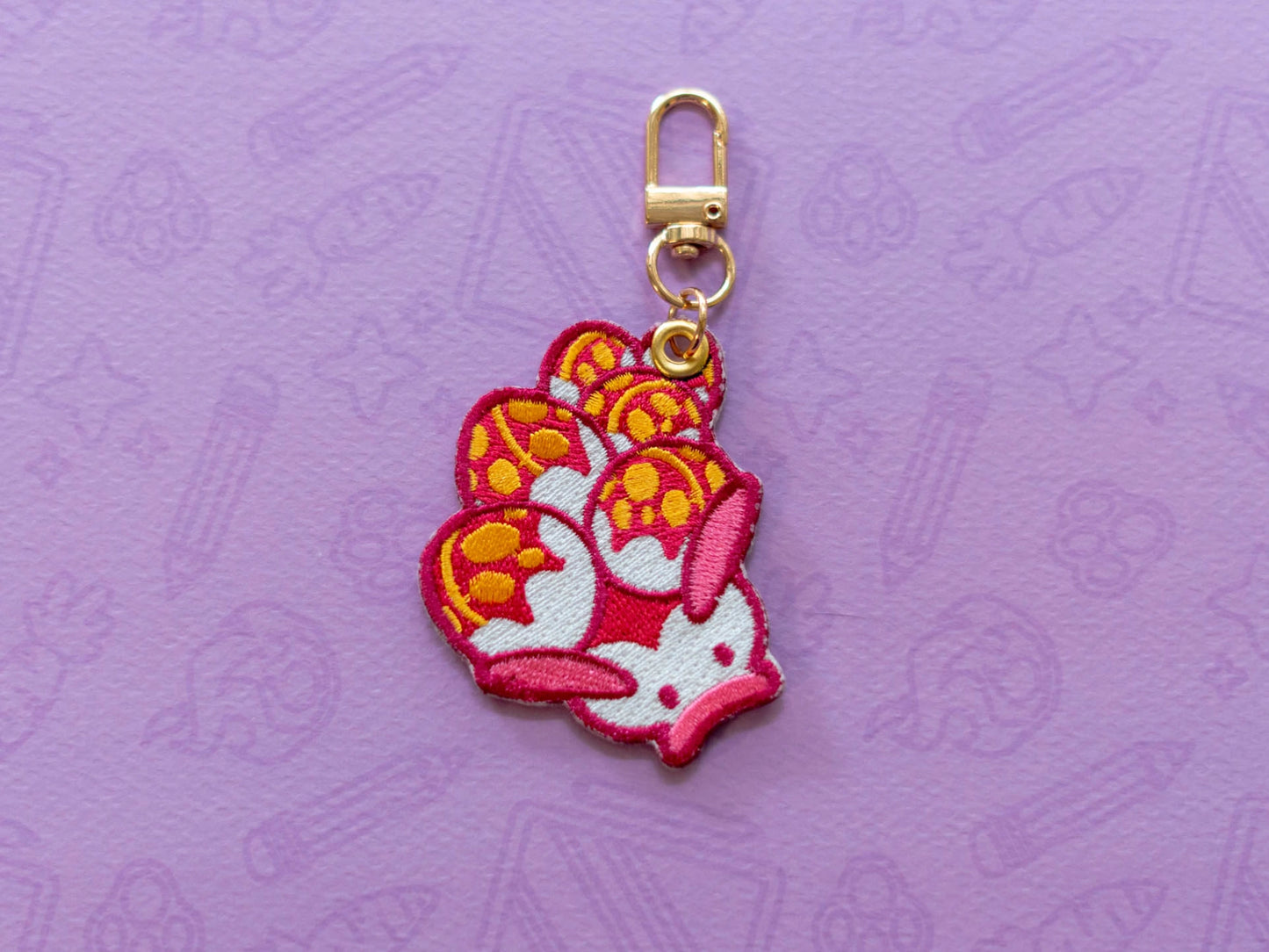 Butterfly Sapsucker | Embroidered Charm