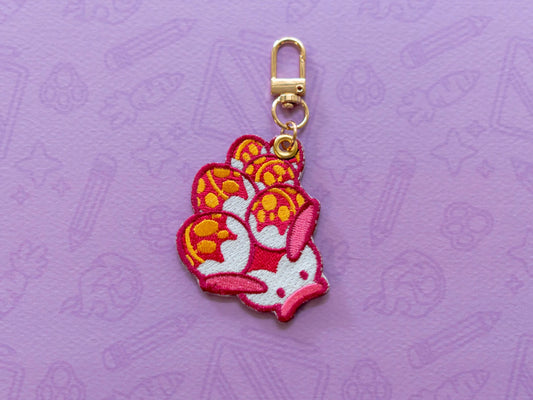 Butterfly Sapsucker | Embroidered Charm