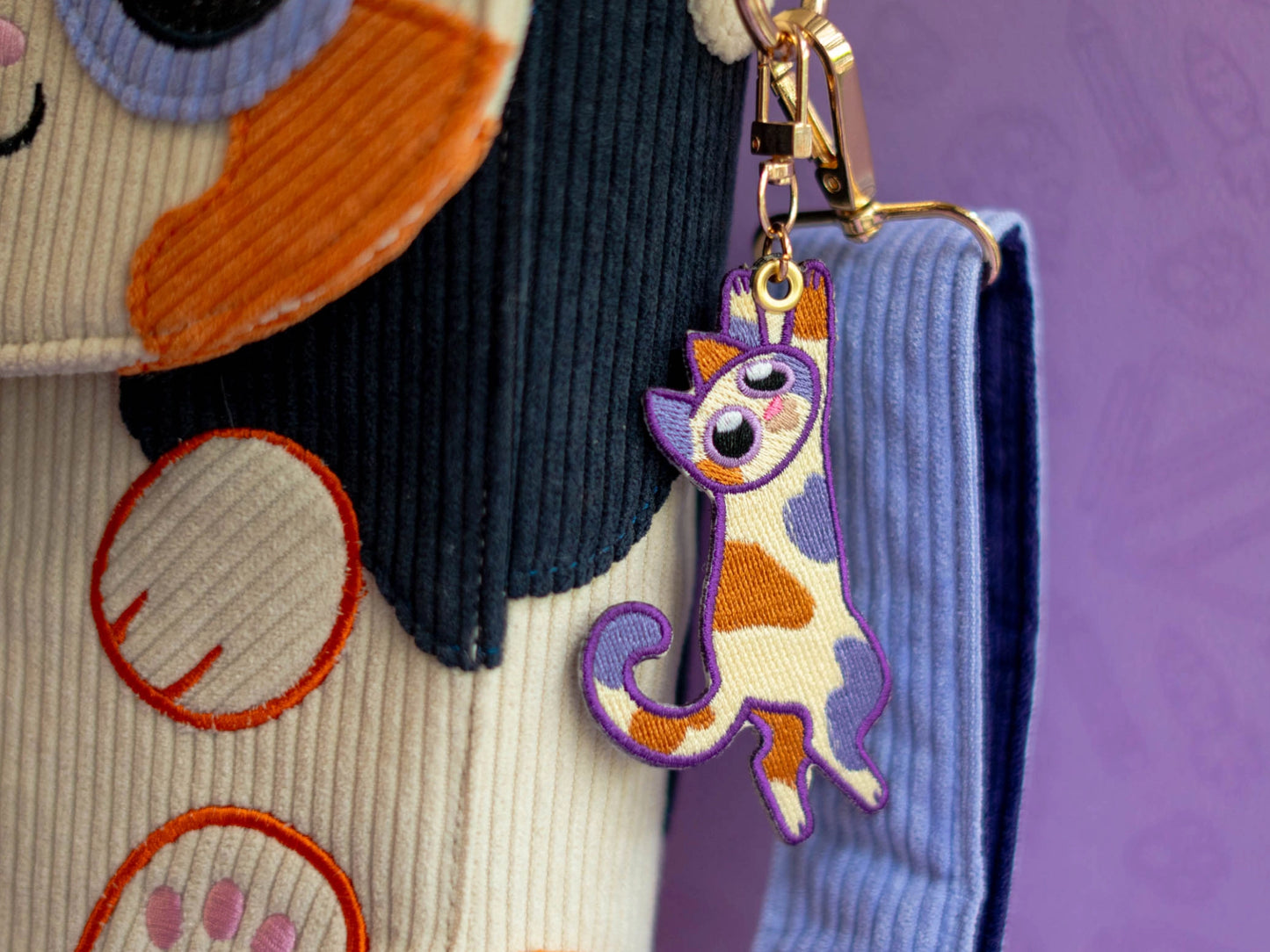 Cutie Cats | Embroidered Charm
