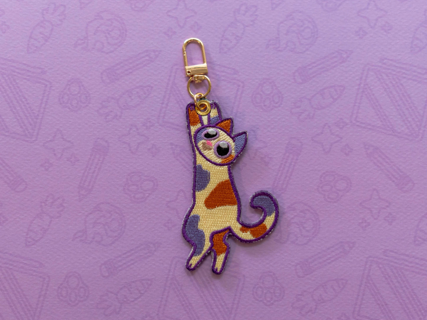 Cutie Cats | Embroidered Charm