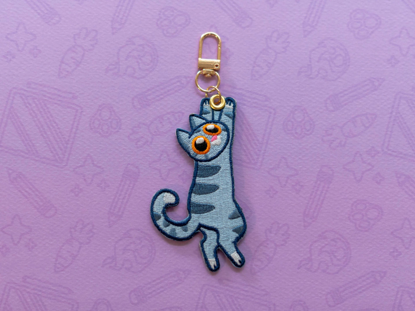 Cutie Cats | Embroidered Charm