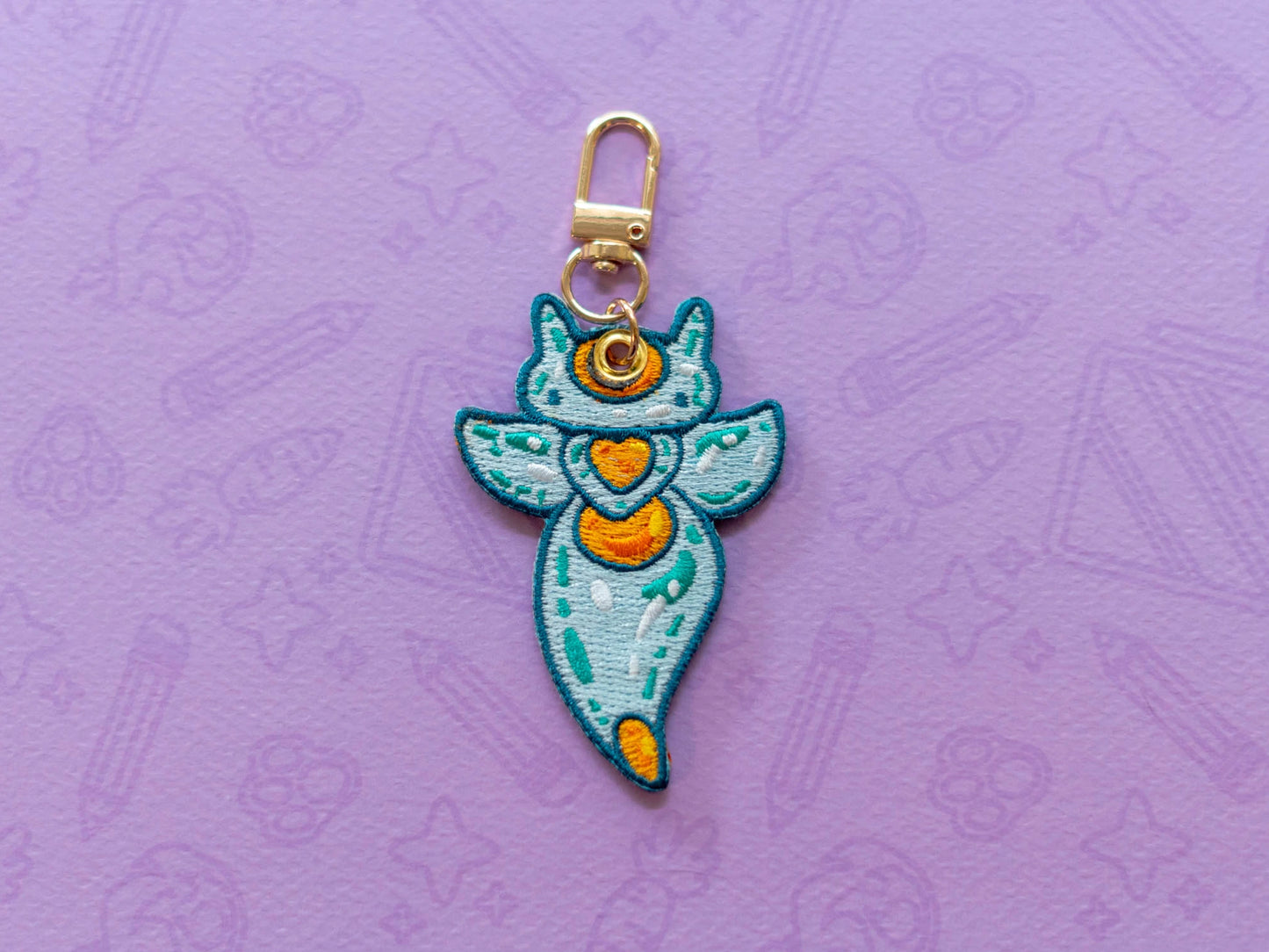 Sea Angel | Embroidered Charm