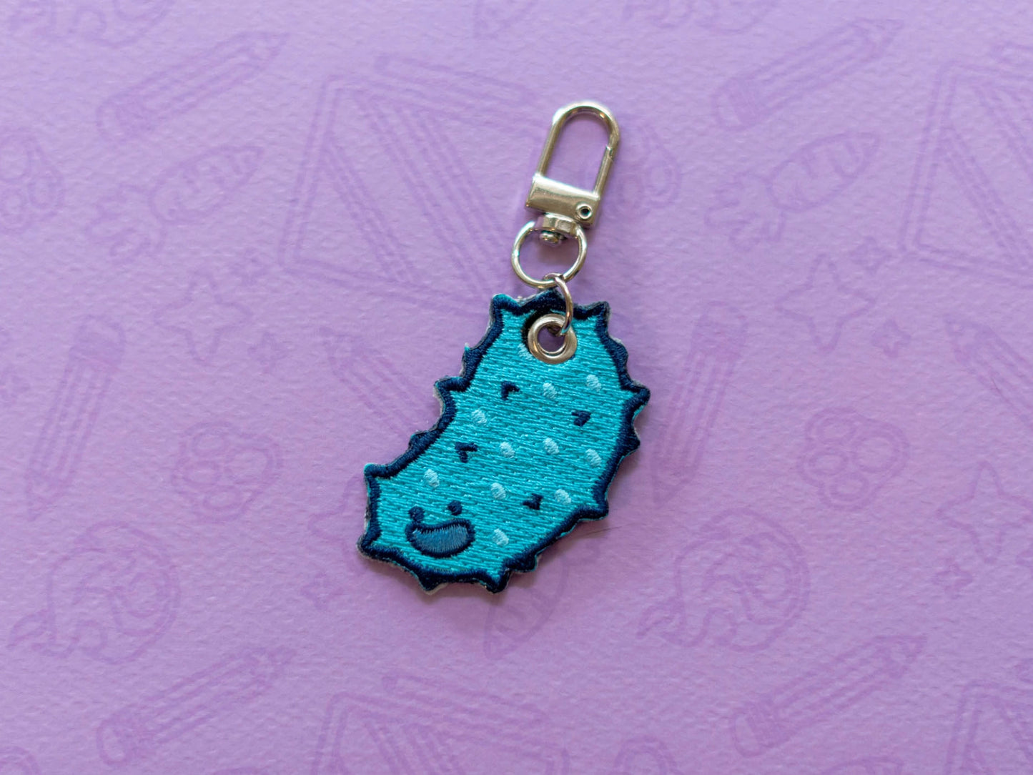 Sea Cucumber | Embroidered Charm