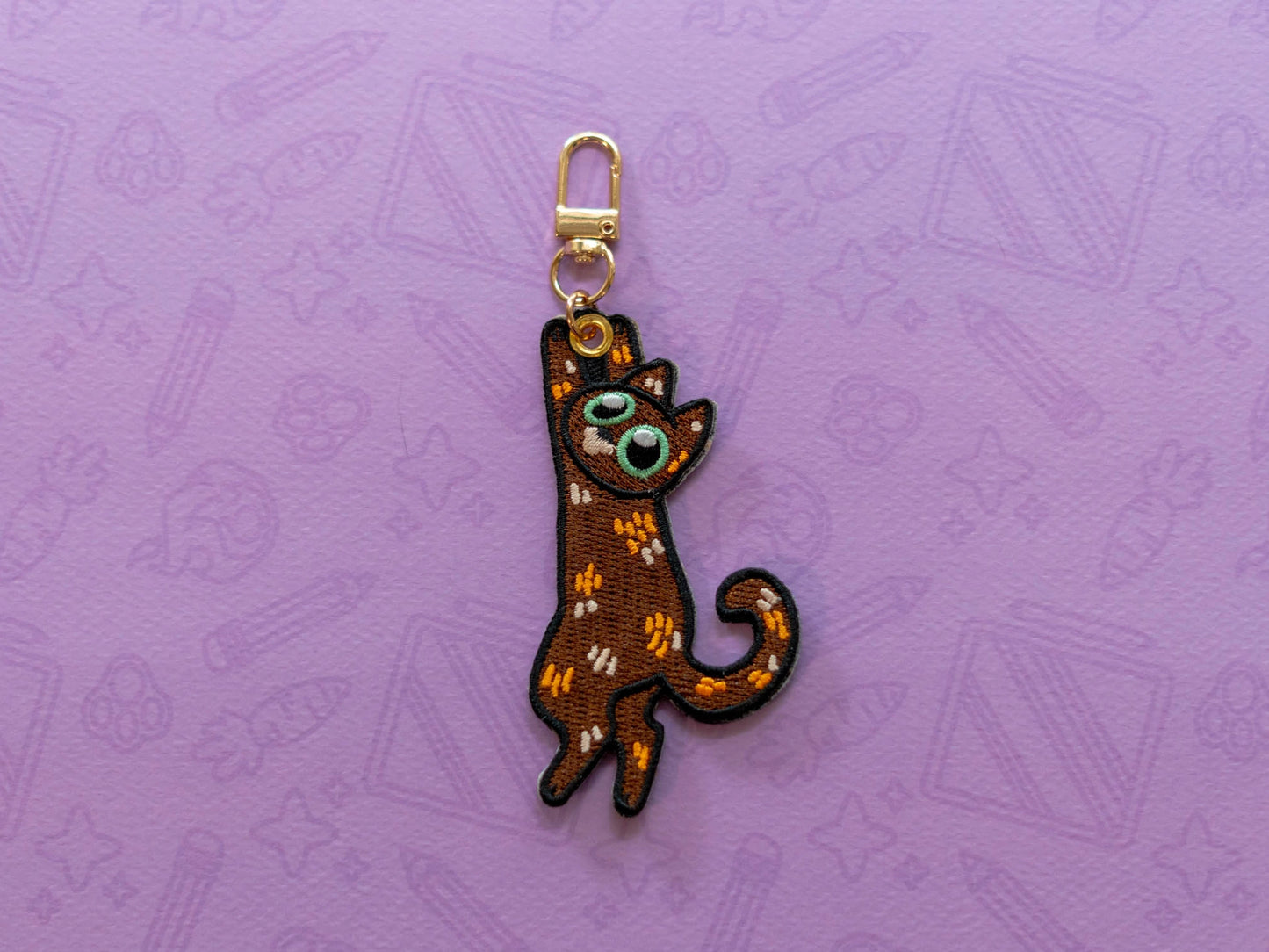 Cutie Cats | Embroidered Charm