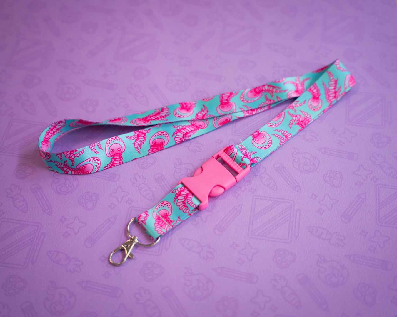Mauve Stinger | Lanyard with Buckle