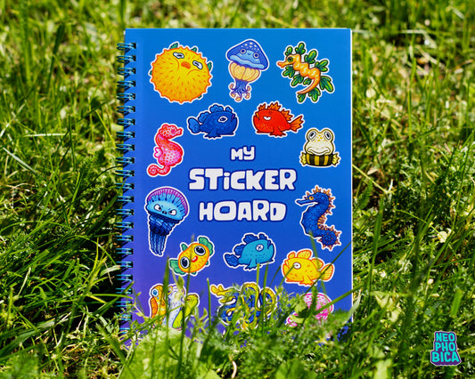 My Sticker Hoard | A5 Reusable Stickerbook
