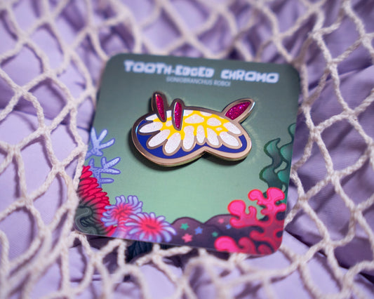 Tooth-Edged Chomo | Enamel Pin
