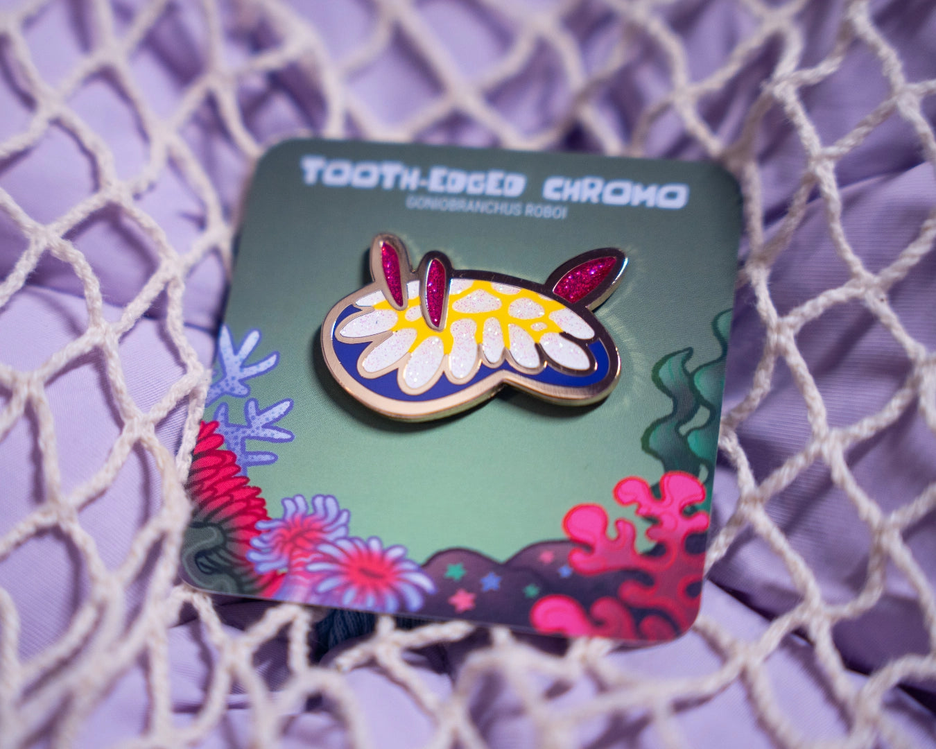 Tooth-Edged Chomo | Enamel Pin