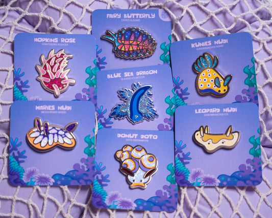 Sea Buddies Vol.2 SET | 7 x Enamel Pin
