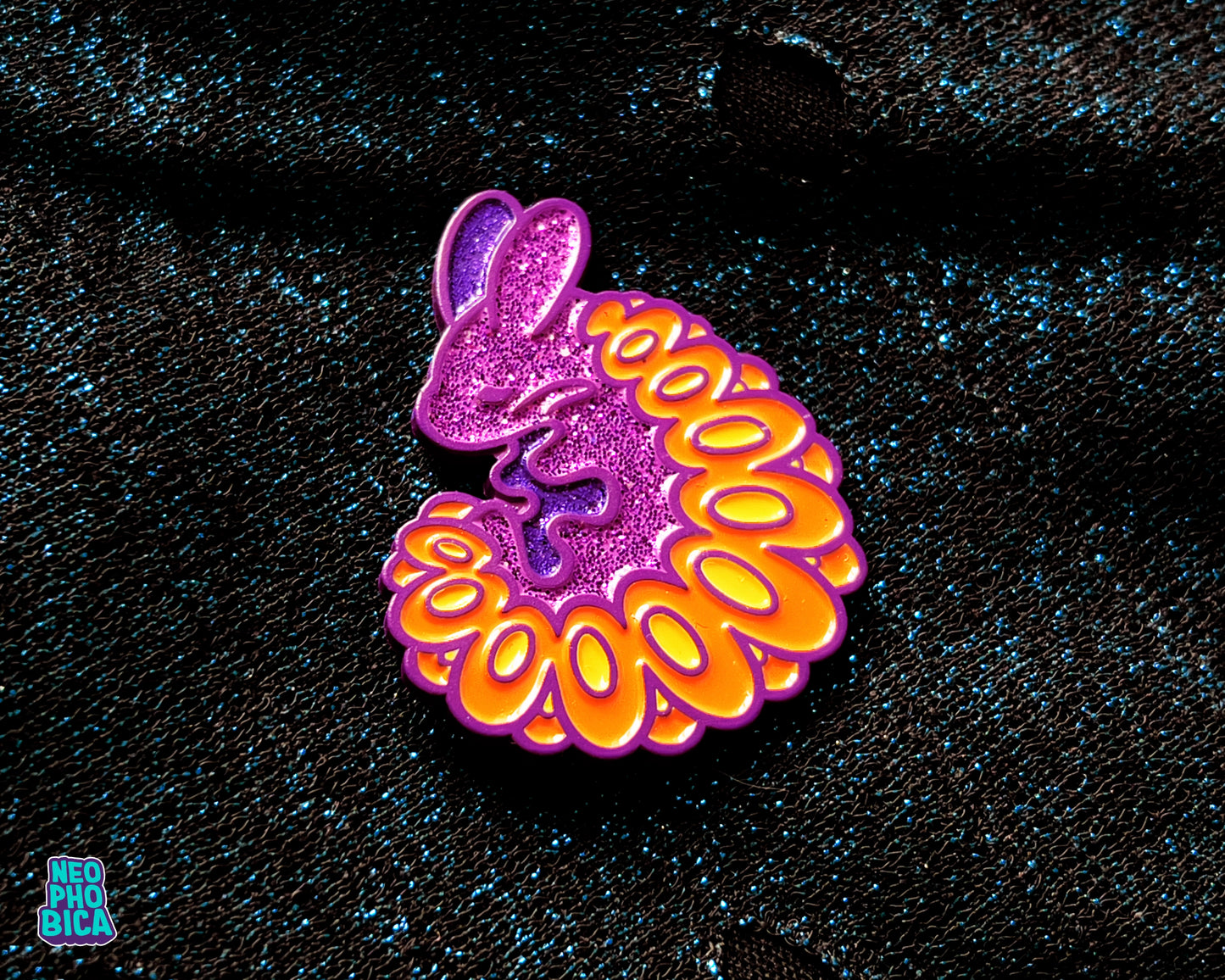 Sea Buddies: Curly Sea Shawl - Enamel Pin