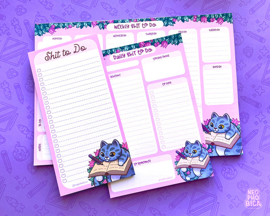 Shit To Do - Note Pad SET