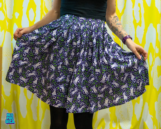 Minty Kitties | Skirt