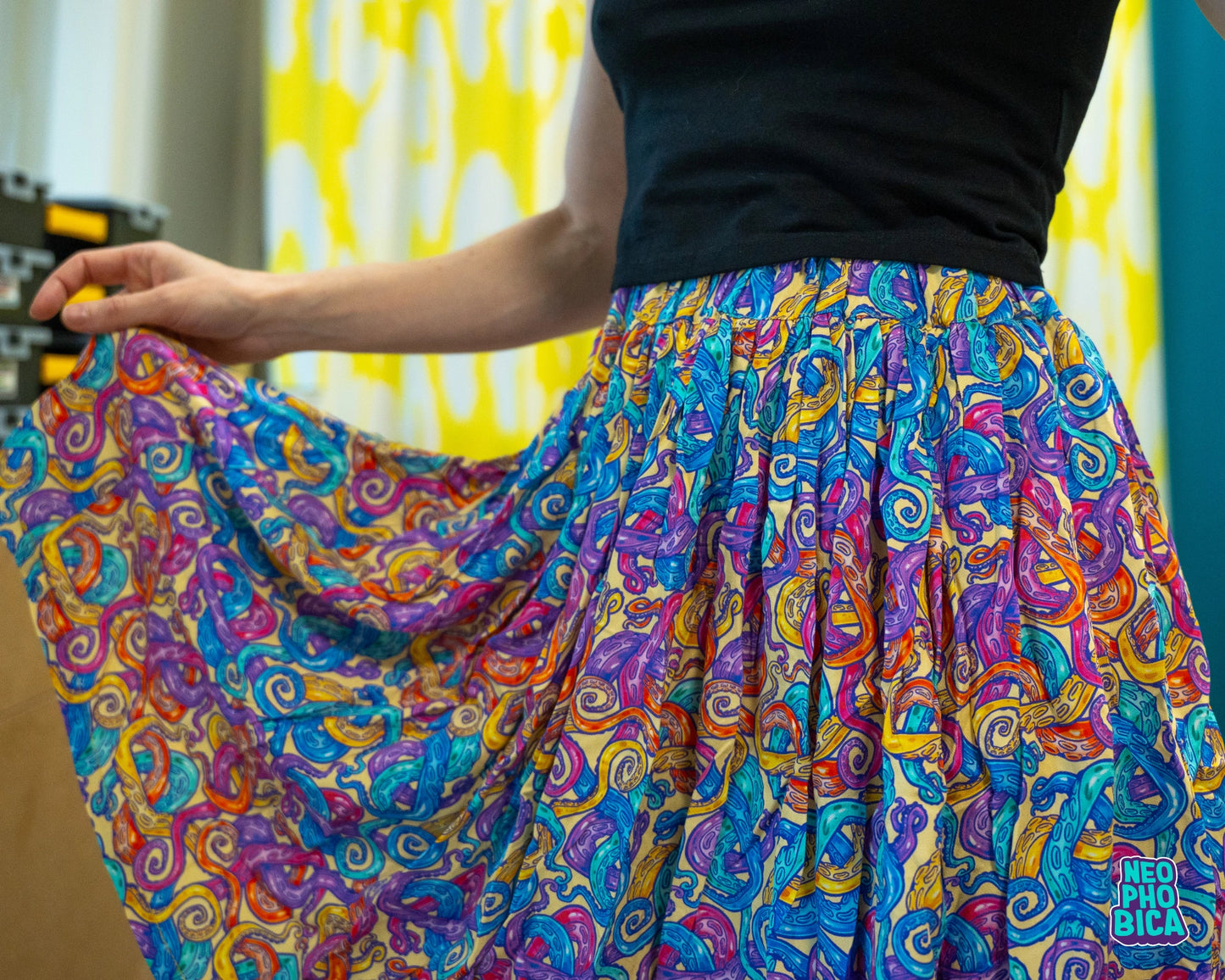 Rainbow Tentacles | Skirt