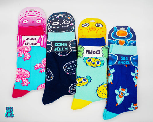 Derps & Jellies | Sock Bundle (Size 44-48)