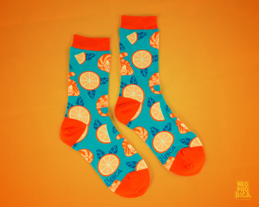 Chonky Oranges - Socks
