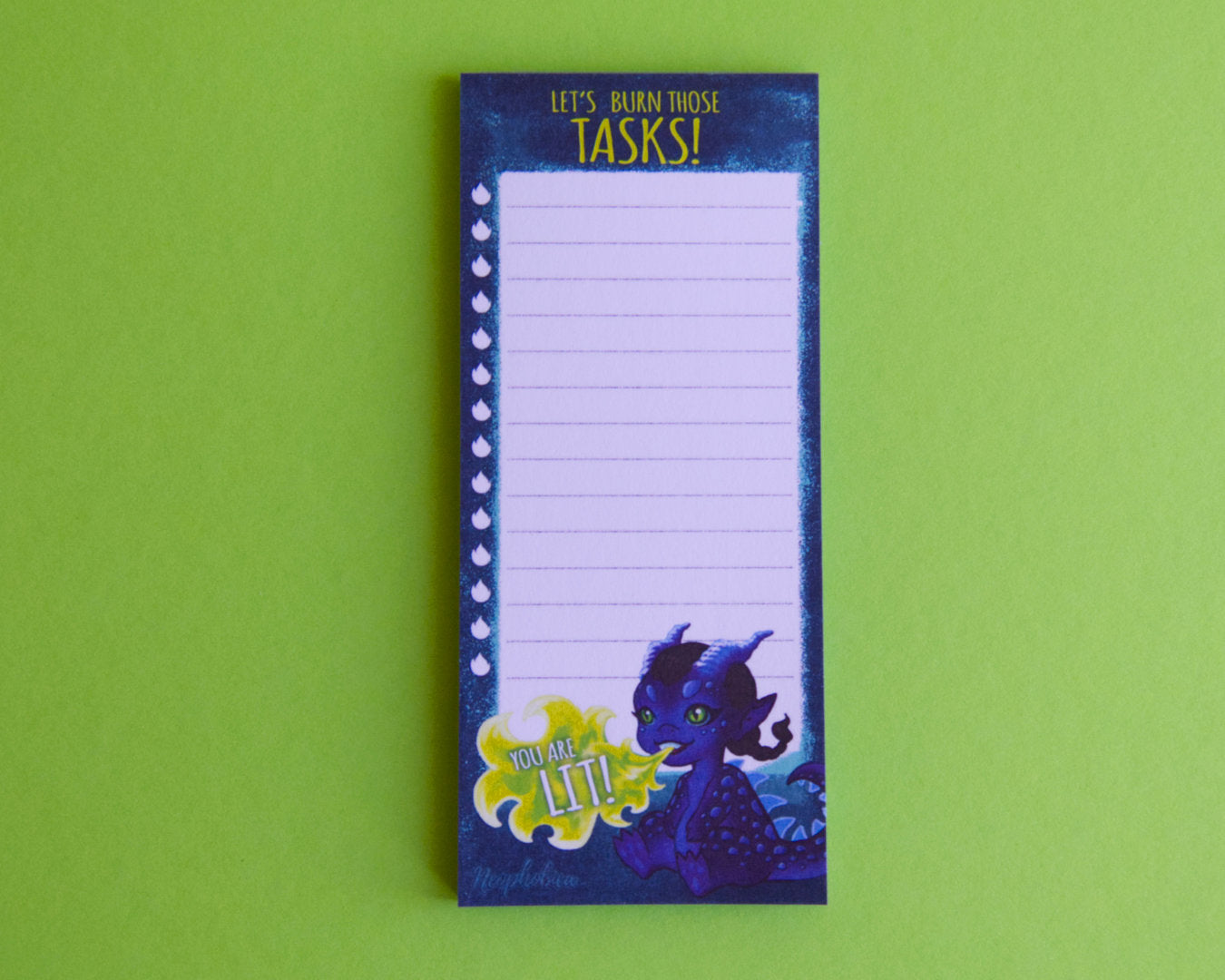 Tiny Dragon To Do List - Note Pad