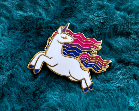 Bisexual Unicorn - Enamel Pin