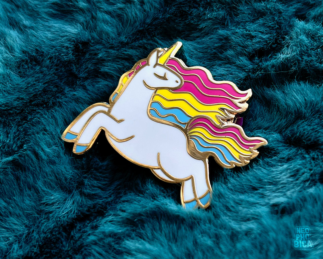 Pansexual Unicorn - Enamel Pin