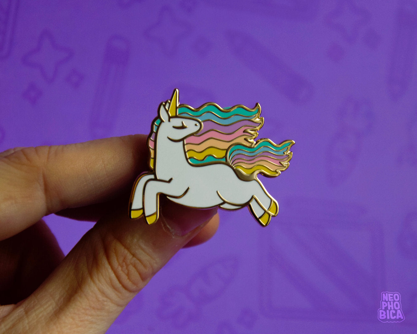 Be a Unicorn (Pastel Version) - Enamel Pin
