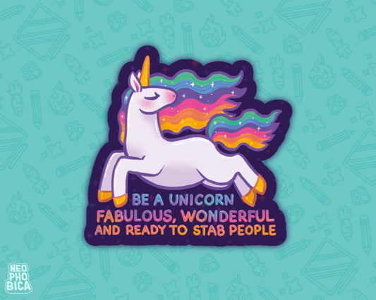 Be a Unicorn - Sticker