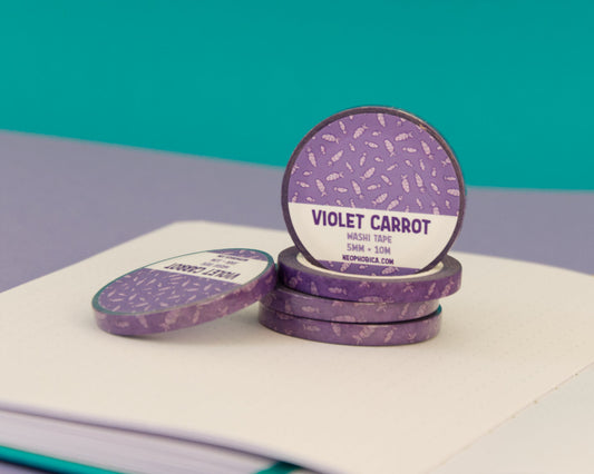 Violet Carrot - 5 mm Washi Tape