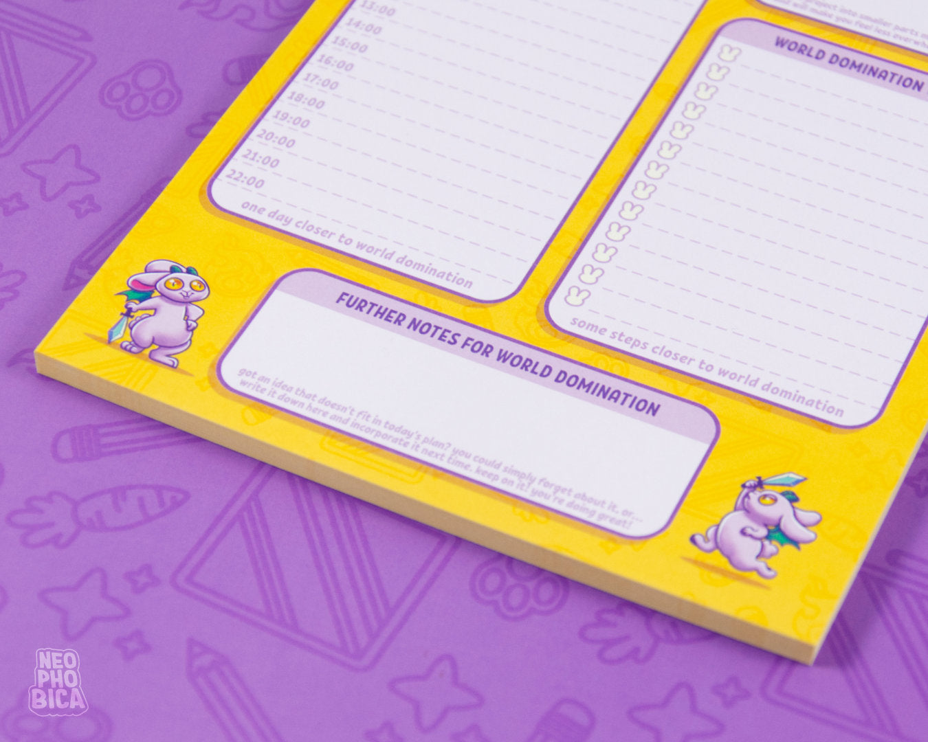 World Domination Planner - Note Pad